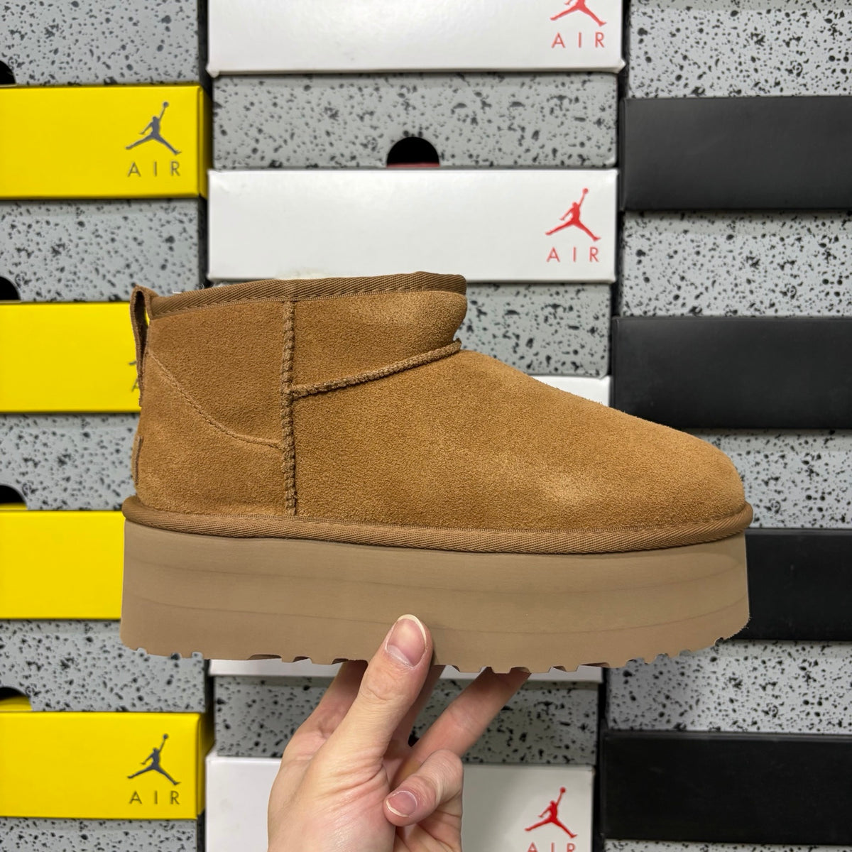UGG Snow Boots – Chestnut | 5cm Heel | Style #5092 | Sizes 35–40