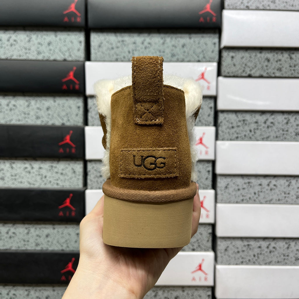 UGG Ayana Boot – Chestnut (Style #1184115) | 5cm Platform | Sizes 35–40