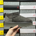 UGG Snow Boots – Grey with 3cm Heel (Style #1135093) | Sizes 35–40