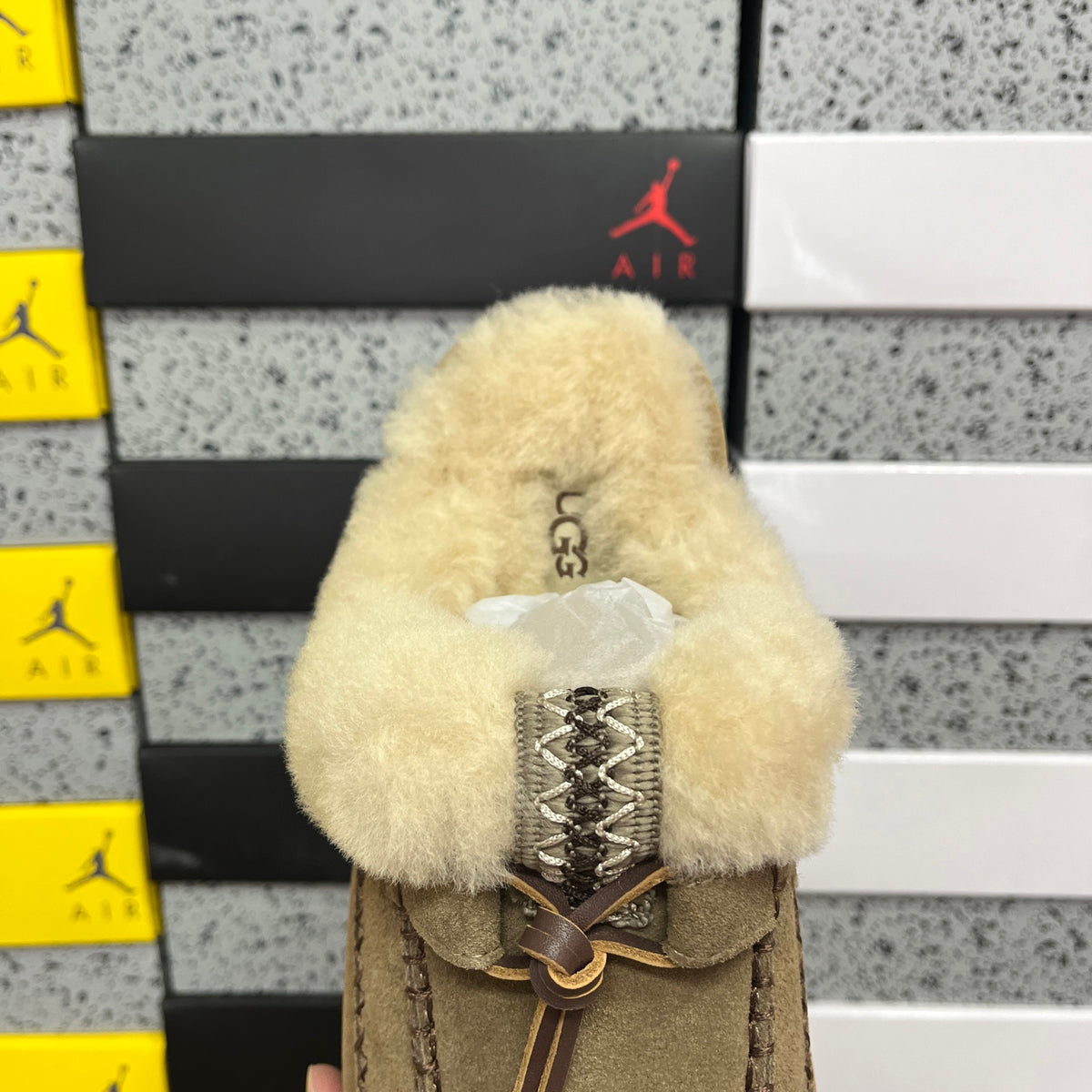 UGG Alpine Half-Toe Slipper – Walnut (Style #W1158260) | Sizes 35–40