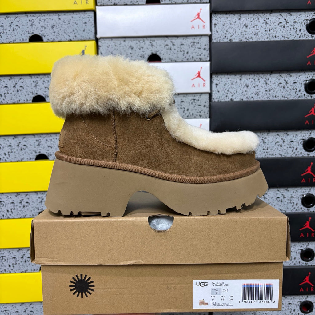 UGG Esmé Platform Clog – Chestnut (Style #W1171532) | Sizes 35–40