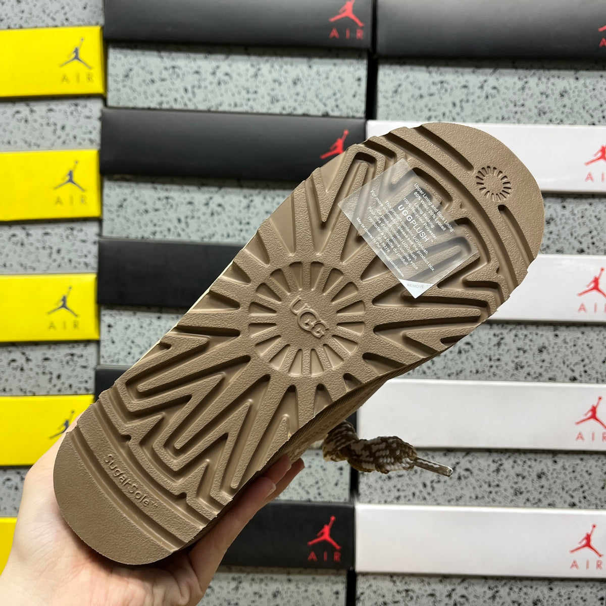 UGG Snow Boots – Sand (Style #1144032) | Sizes 35–44