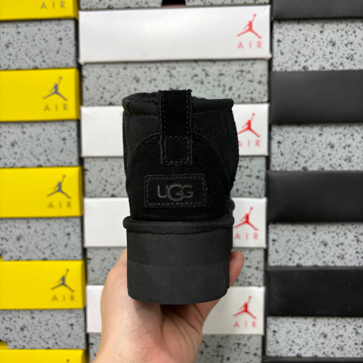 UGG Snow Boots – Black | 3cm Heel | Style #5092 | Sizes 35–40