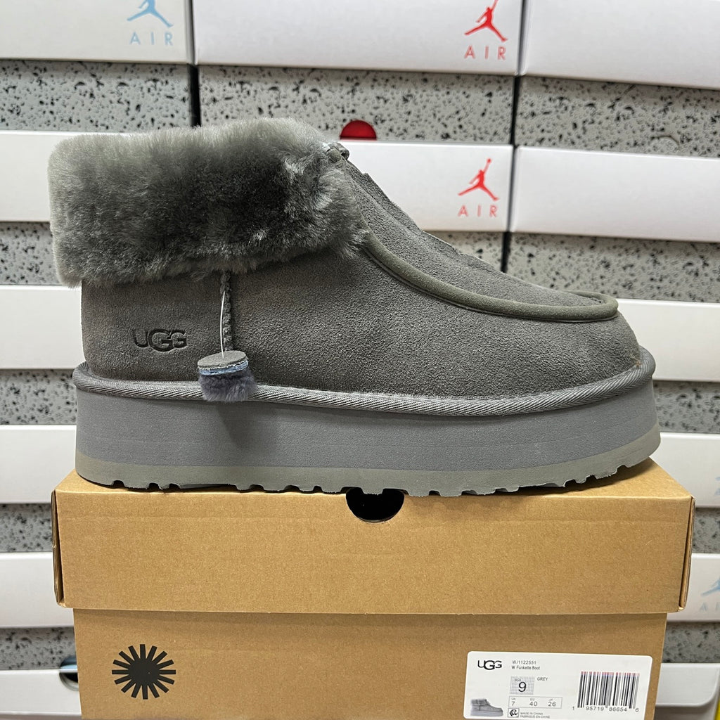 UGG Funkette Boot – Grey (Style #2551) | Sizes 35–40