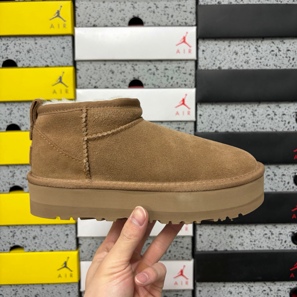 UGG Snow Boots – Chestnut | 3cm Heel | Style #5092 | Sizes 35–40