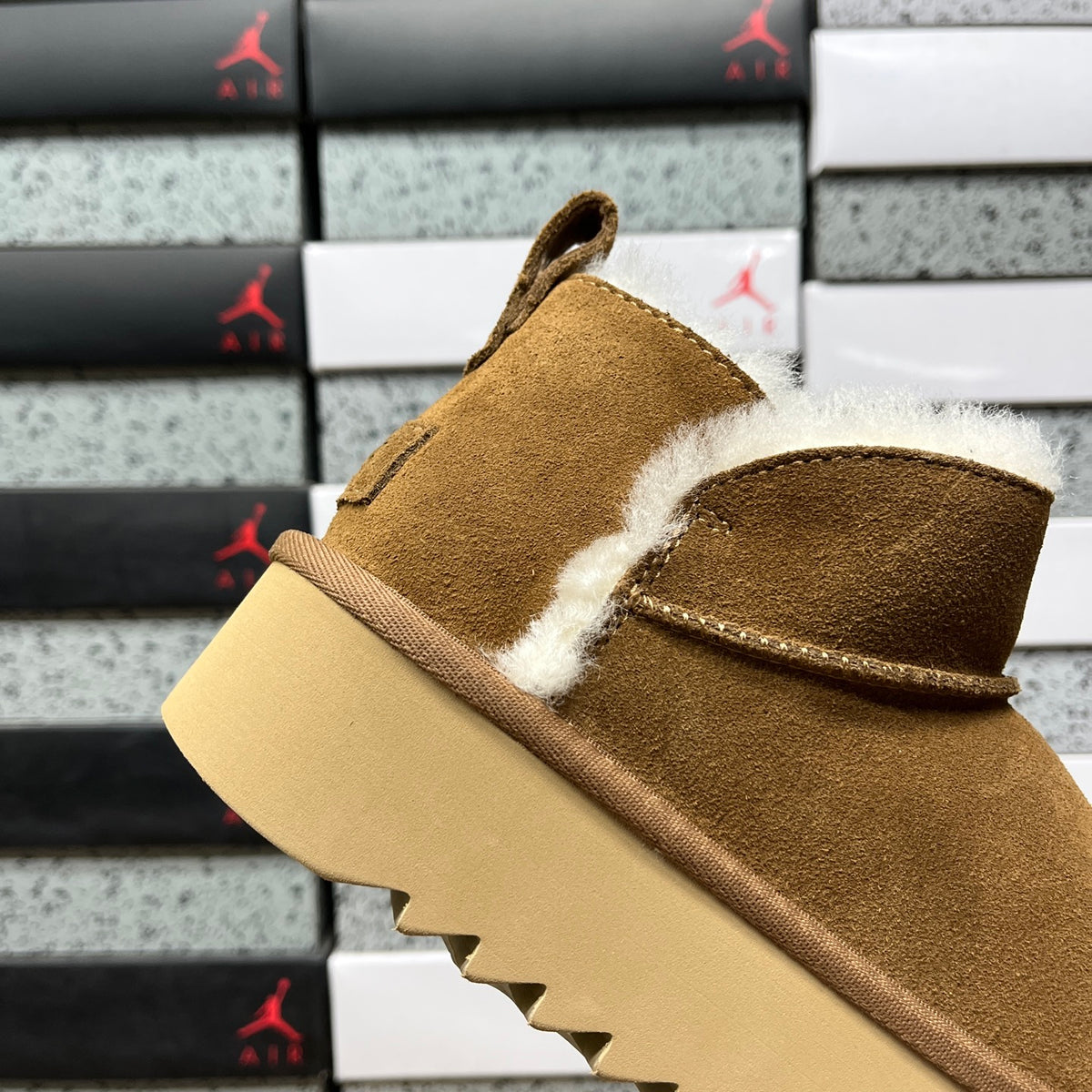 UGG Ayana Boot – Chestnut (Style #1184115) | 5cm Platform | Sizes 35–40