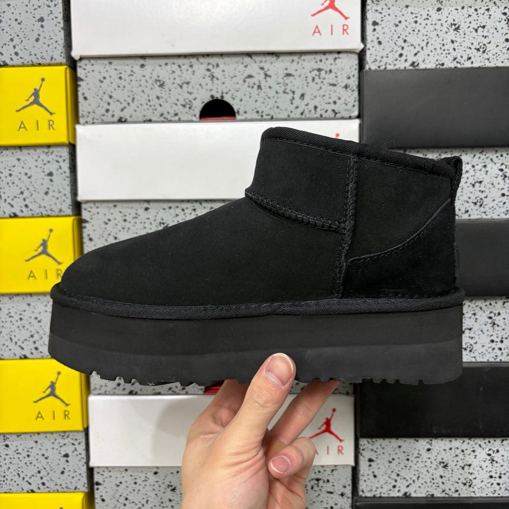 UGG Snow Boots – Black | 3cm Heel | Style #5092 | Sizes 35–40