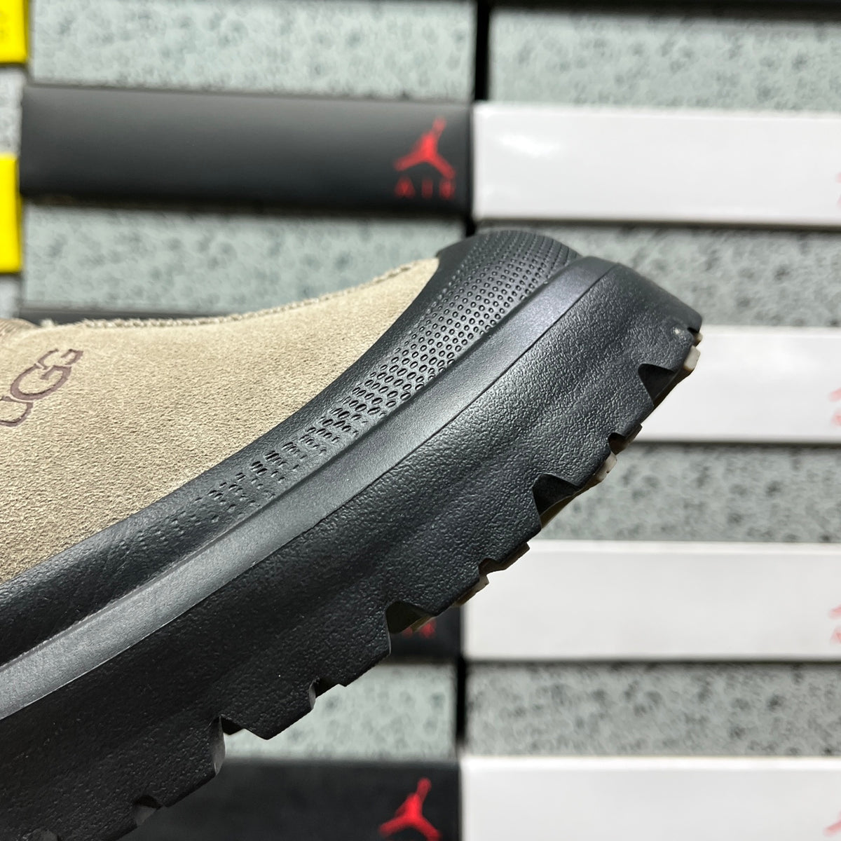 UGG Snow Boots – Misty Grey with Black Sole (Style #1144096) | Sizes 35–45
