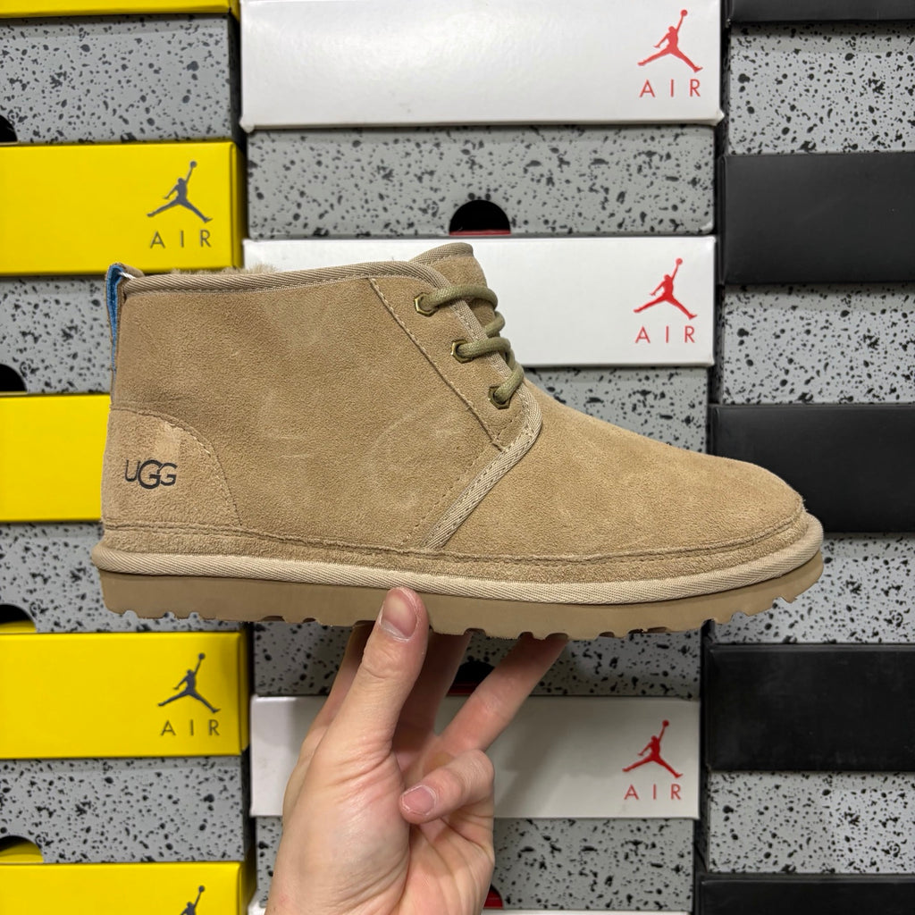 UGG Beckham Lace-Up Ankle Boot – Sand (Style #W1094269) | Sizes 35–44