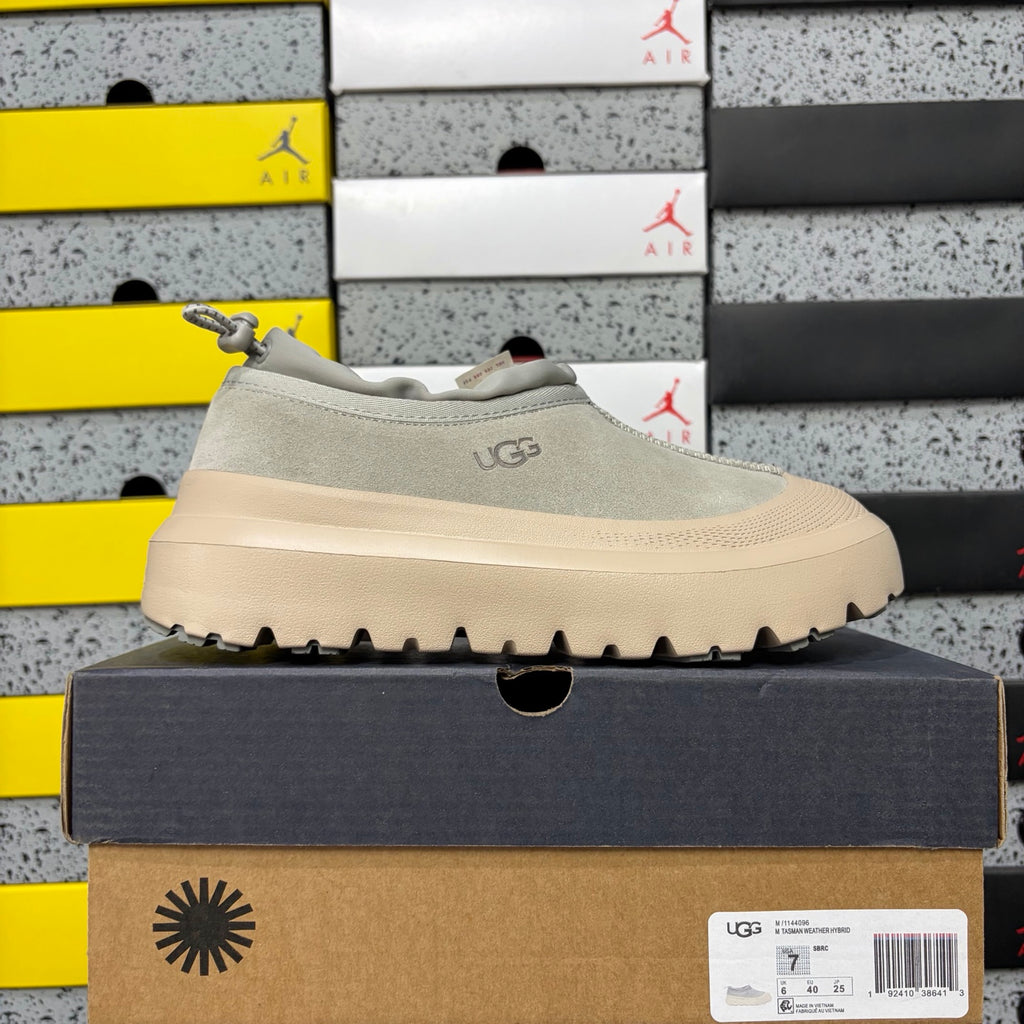 UGG Tasman Slipper – Grey White (Style #4096) | Sizes 39–44