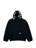 Anti Social Social Club logo-print zip-up hoodie