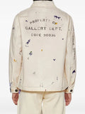 GALLERY DEPT. paint-splatter shirt jacket