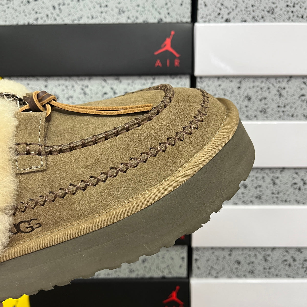 UGG Alpine Half-Toe Slipper – Walnut (Style #W1158260) | Sizes 35–40