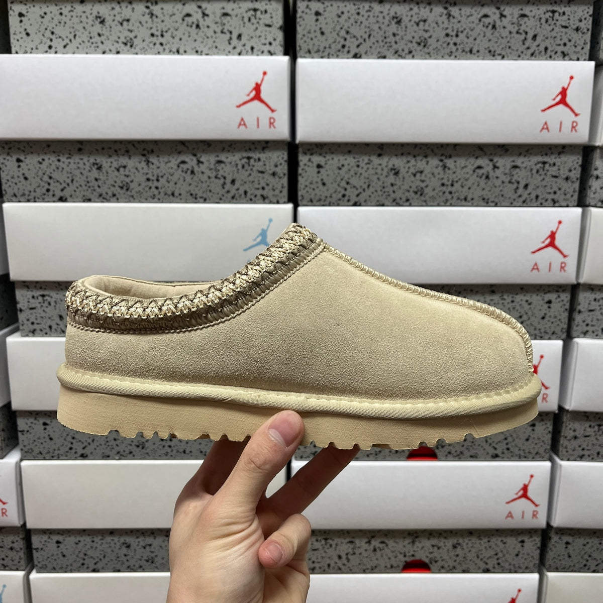 UGG Tuts Folk-Inspired Mini Boot – Olive Yellow (Style #5955) | Sizes 35–44