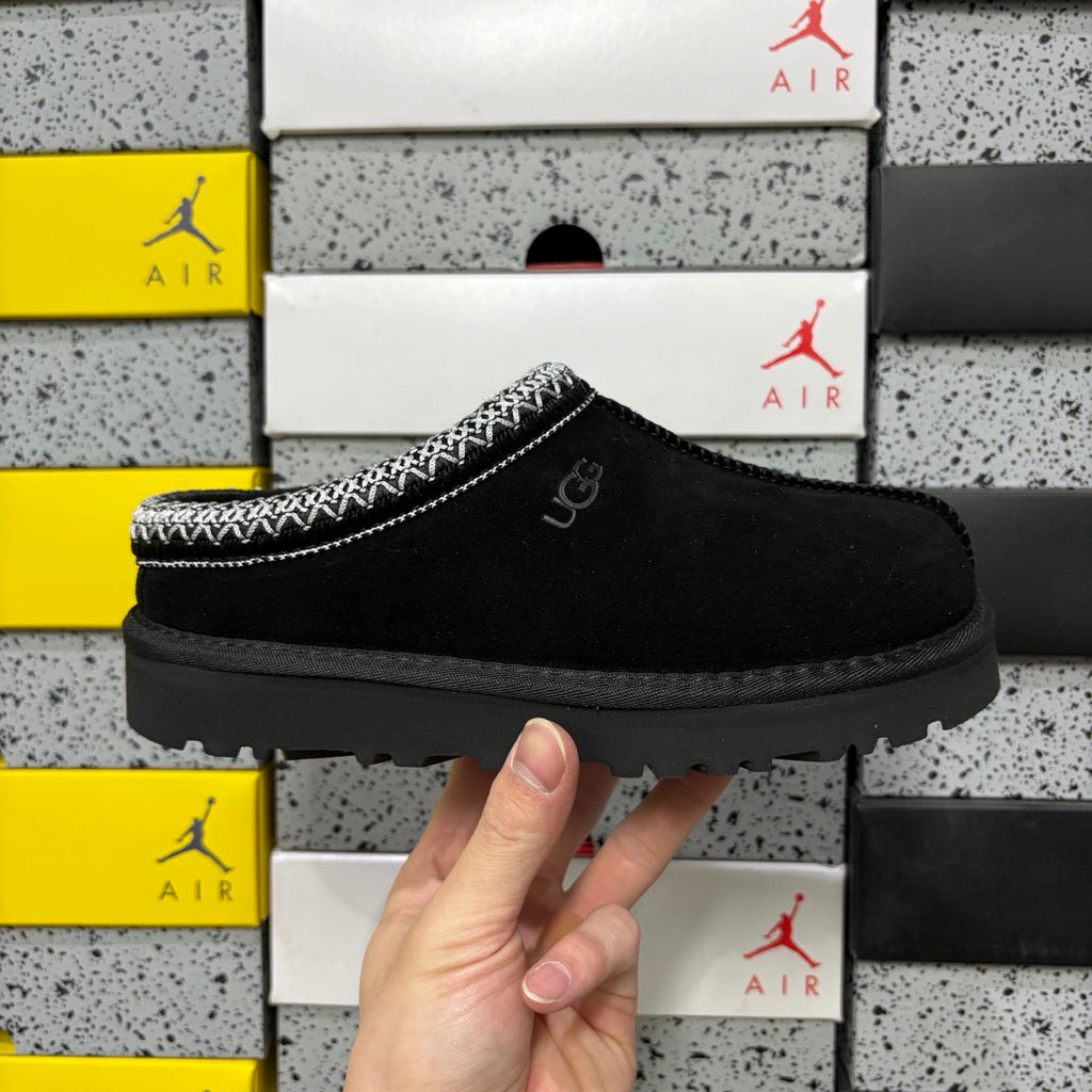 UGG Tuts Folk-Inspired Mini Boot – Black (Style #5955) | Sizes 35–44