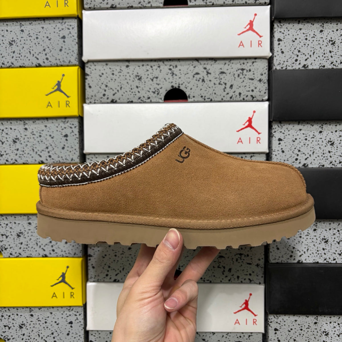 UGG Tuts Folk-Inspired Mini Boot – Chestnut (Style #5955) | Sizes 35–44