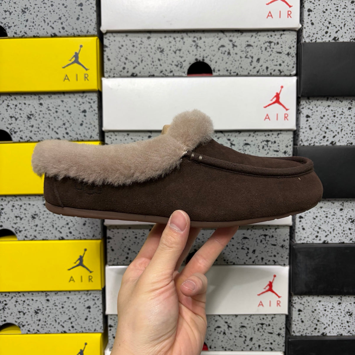 UGG Ansley Moccasin Slipper – Cocoa Pink (Style #W1171391) | Sizes 35–40