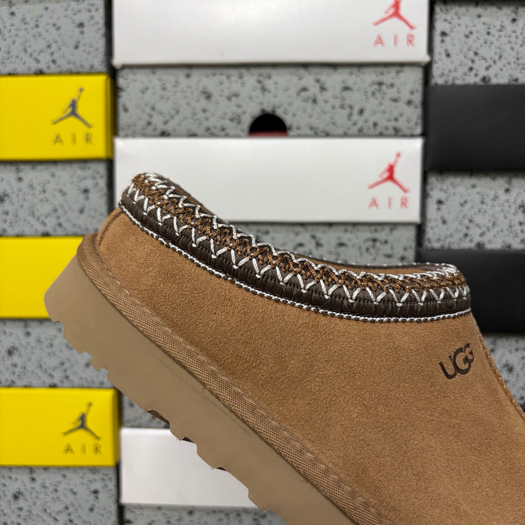 UGG Tuts Folk-Inspired Mini Boot – Chestnut (Style #5955) | Sizes 35–44