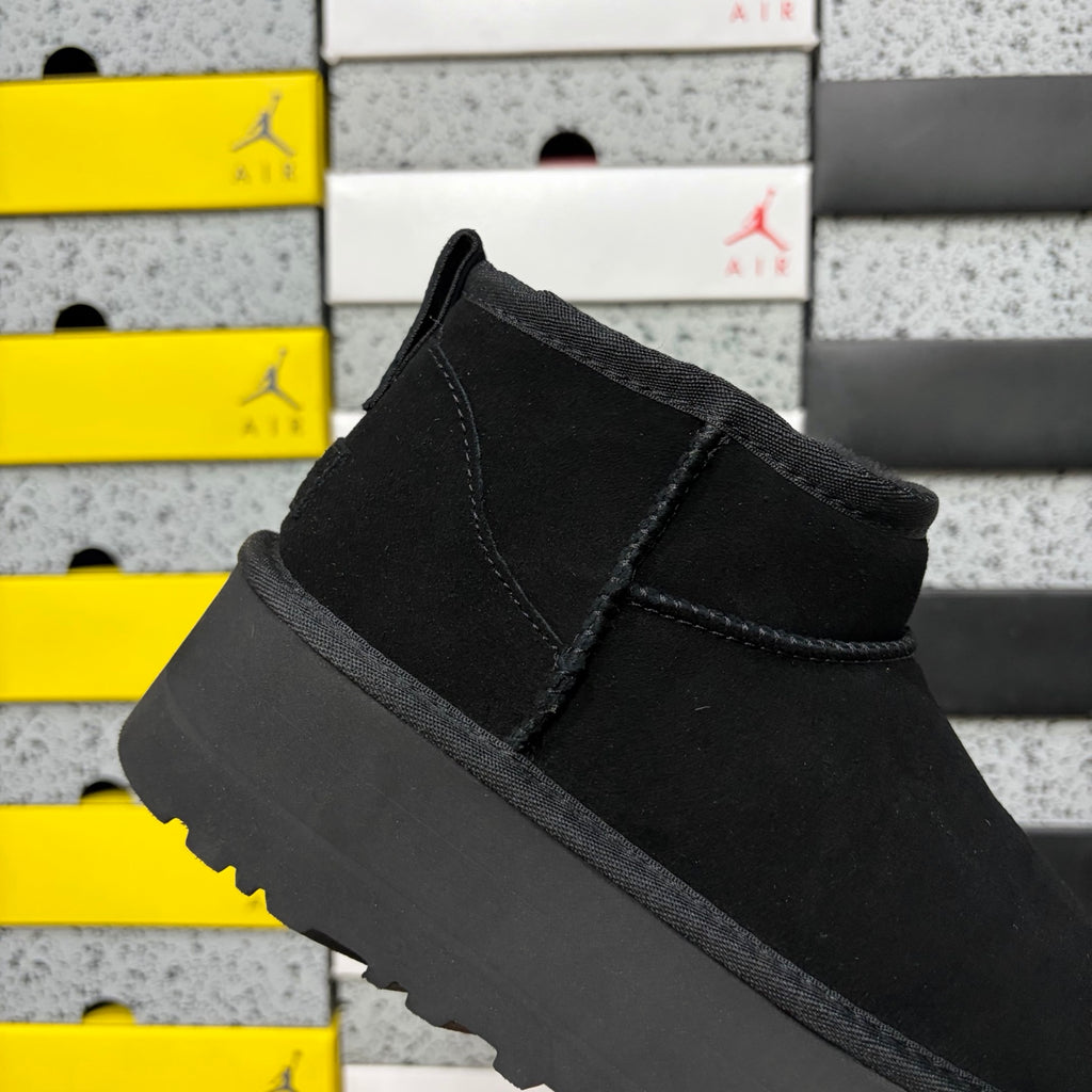 UGG Snow Boots – Black | 5cm Heel | Style #5092 | Sizes 35–40