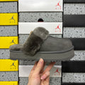 UGG Snow Boots – Gray Star Slide | 3cm Heel | Style #2550 | Sizes 35–40