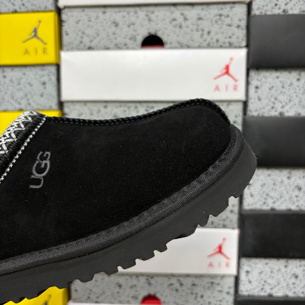 UGG Tuts Folk-Inspired Mini Boot – Black (Style #5955) | Sizes 35–44