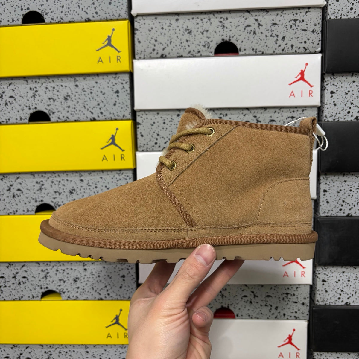UGG Beckham Lace-Up Ankle Boot – Chestnut (Style #W1094269) | Sizes 35–44