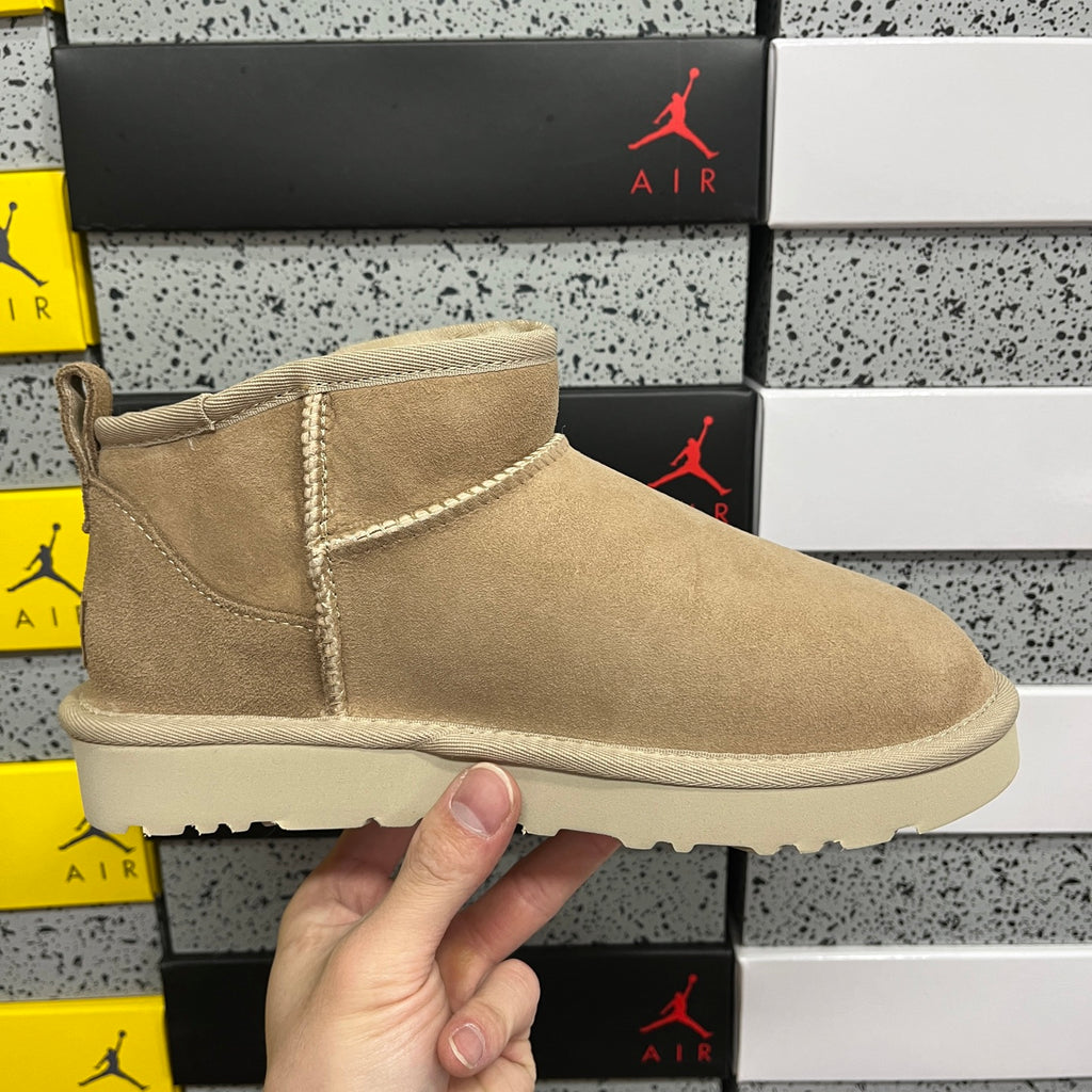 UGG Classic Mini II Boot – Sand (Style #W1116109) | Sizes 35–44