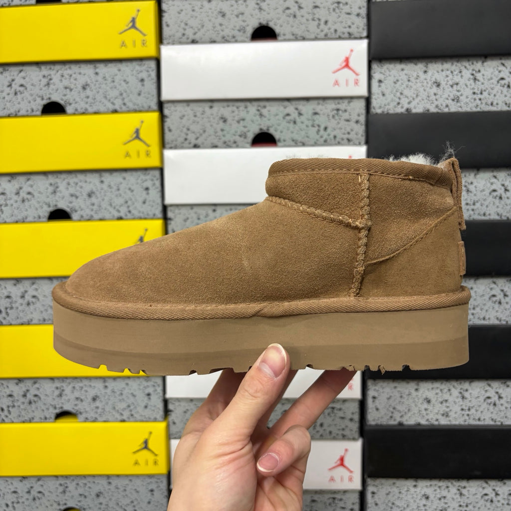 UGG Snow Boots – Chestnut | 3cm Heel | Style #5092 | Sizes 35–40