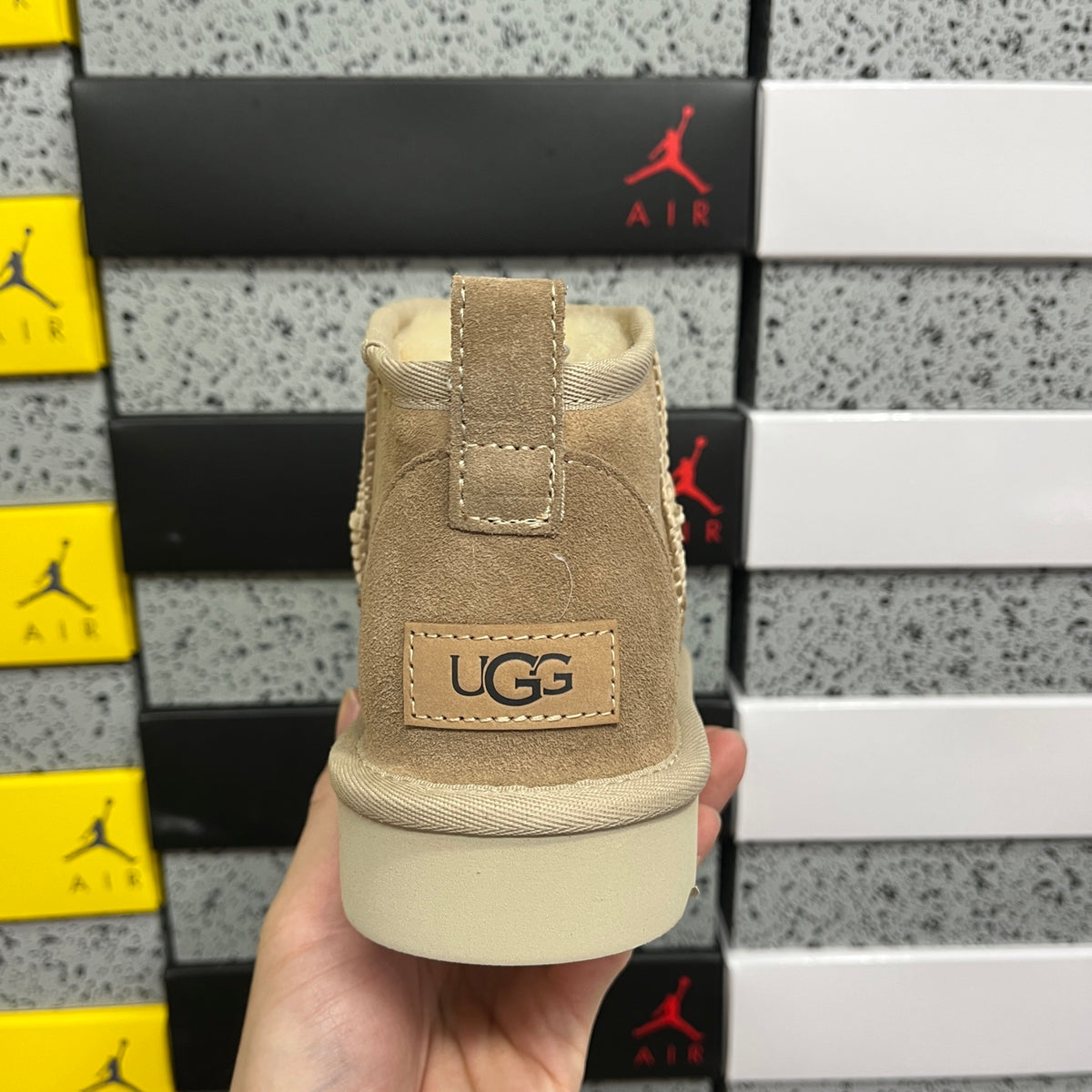 UGG Classic Mini II Boot – Sand (Style #W1116109) | Sizes 35–44