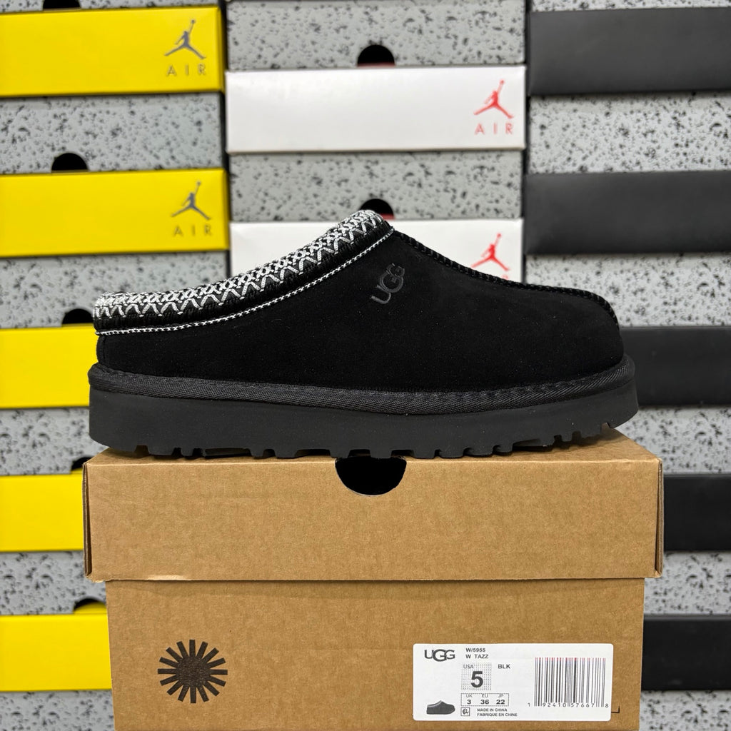 UGG Tuts Folk-Inspired Mini Boot – Black (Style #5955) | Sizes 35–44