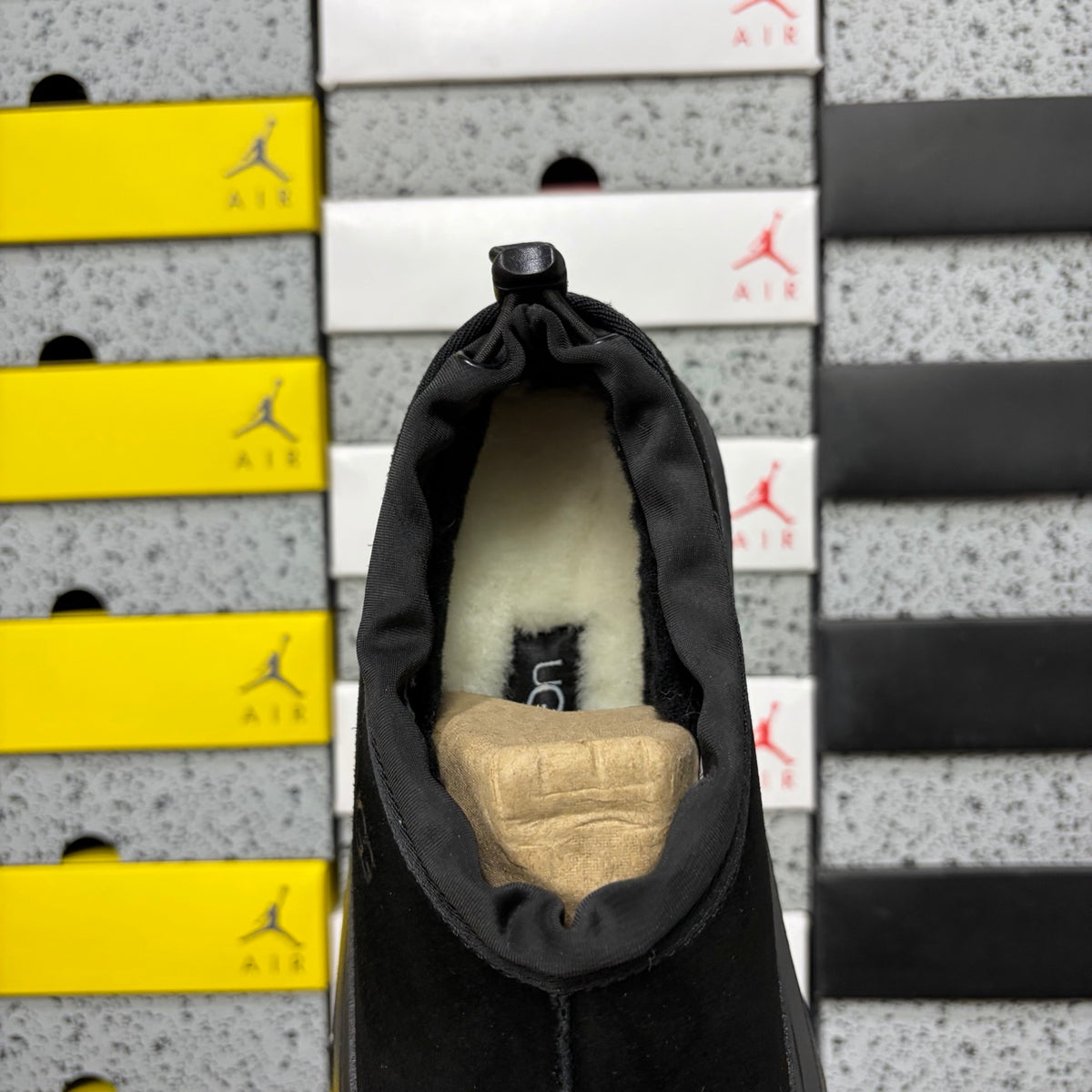 UGG Tasman Slipper – Black (Style #4096) | Sizes 39–44