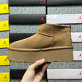 UGG Snow Boots – Chestnut with 5cm Heel (Style #1135092) | Sizes 35–40