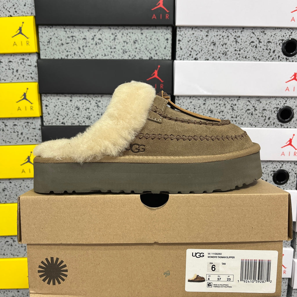 UGG Alpine Half-Toe Slipper – Walnut (Style #W1158260) | Sizes 35–40