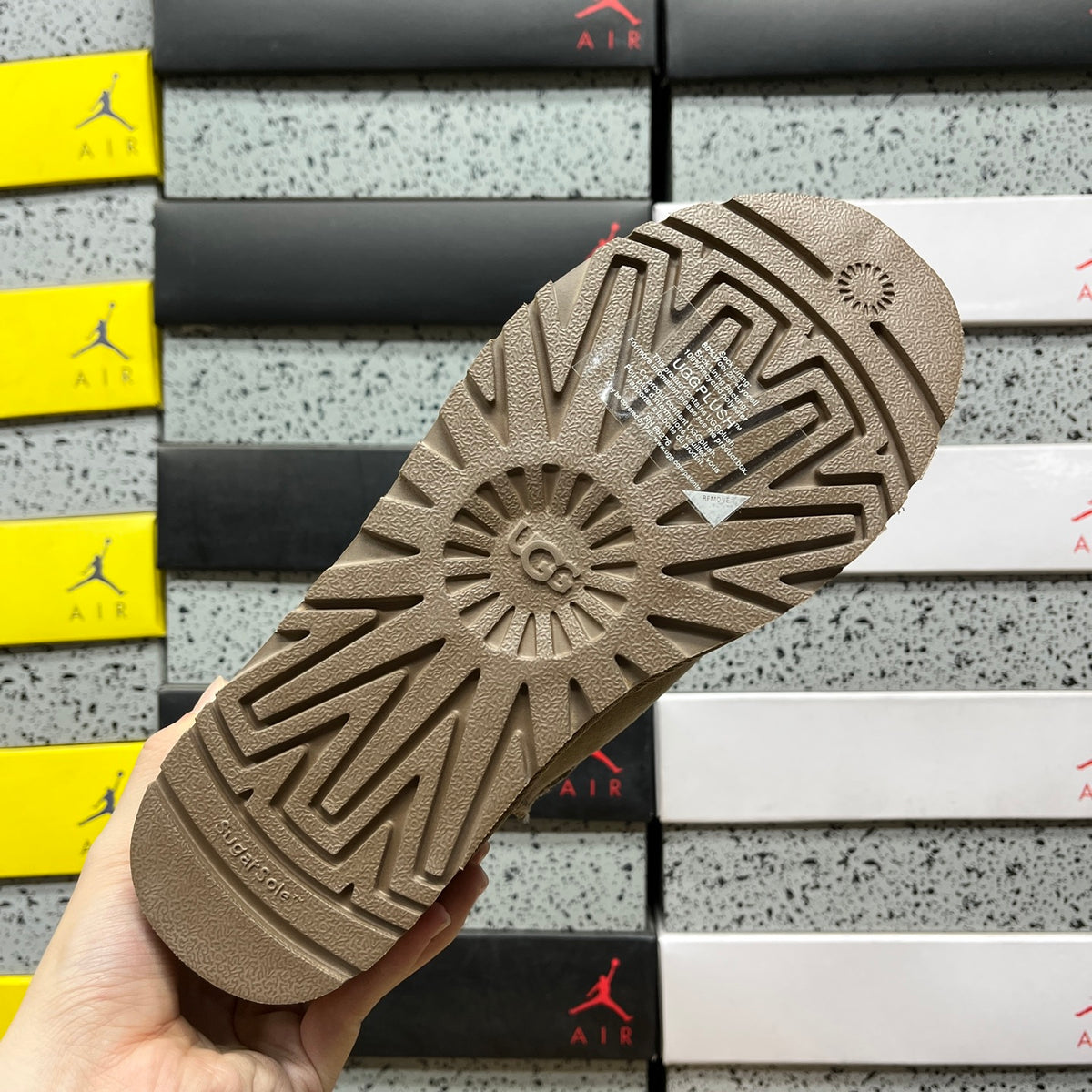 UGG Snow Boots – Antelope Brown with 3cm Heel (Style #1135093) | Sizes 35–40