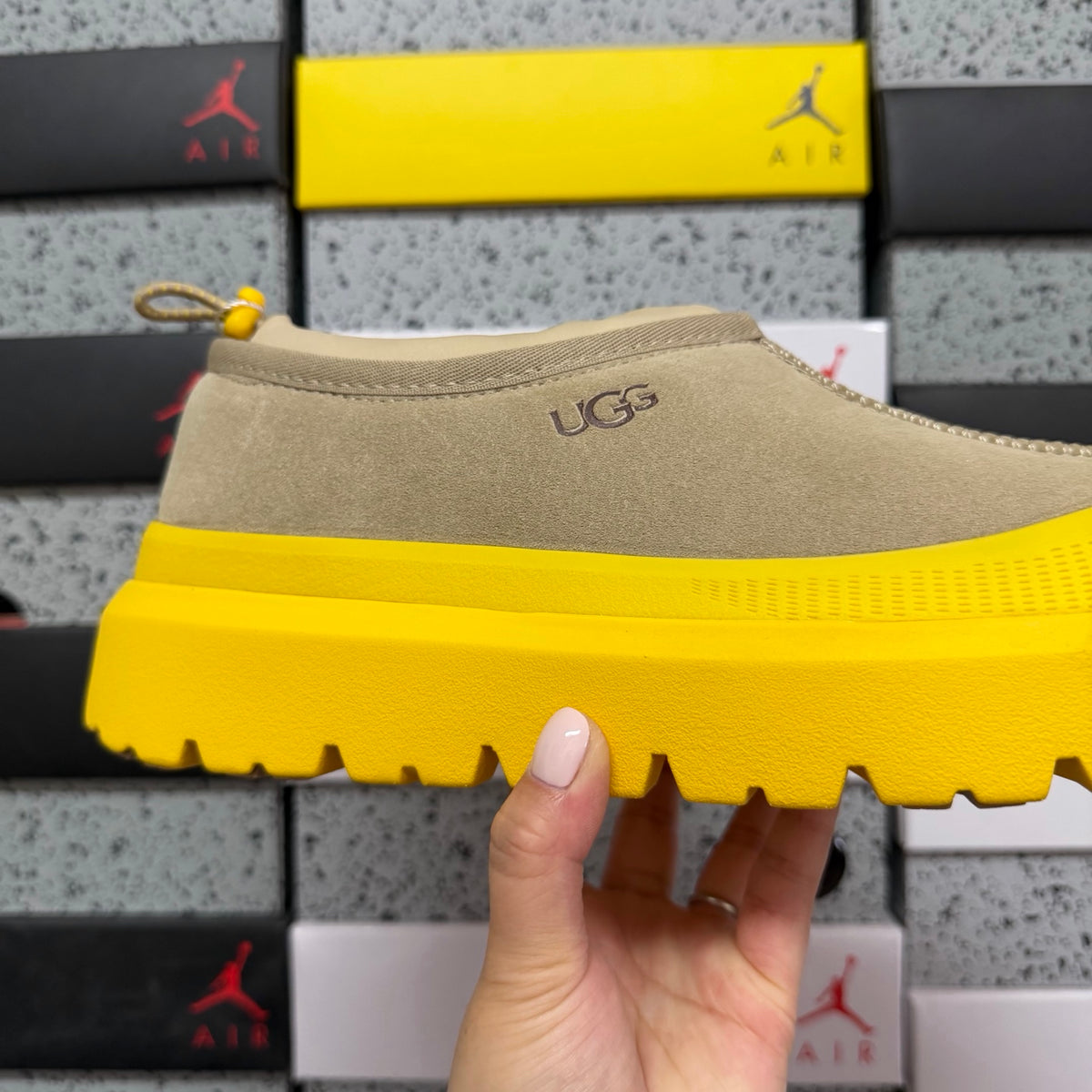 UGG Tasman Slipper – Yellow (Style #4096) | Sizes 39–44
