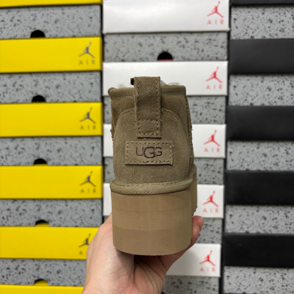 UGG Snow Boots – Antelope Brown | 5cm Heel | Style #5092 | Sizes 35–40