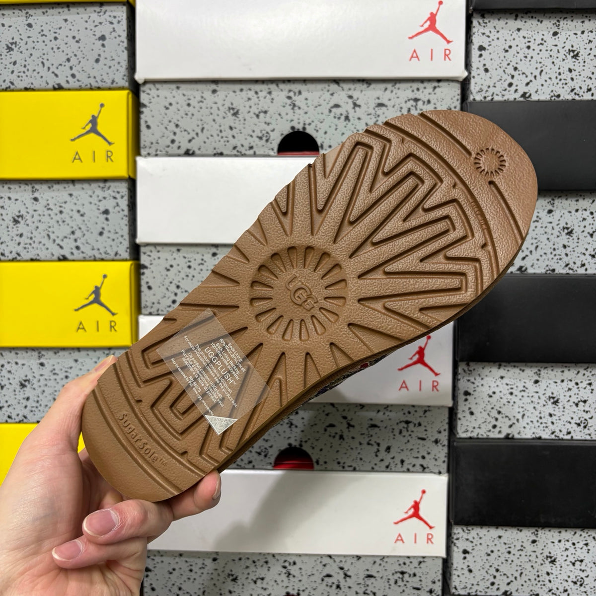 UGG Dragon & Tiger Embroidered Mini Boot – Green (Style #2553) | Sizes 36–45
