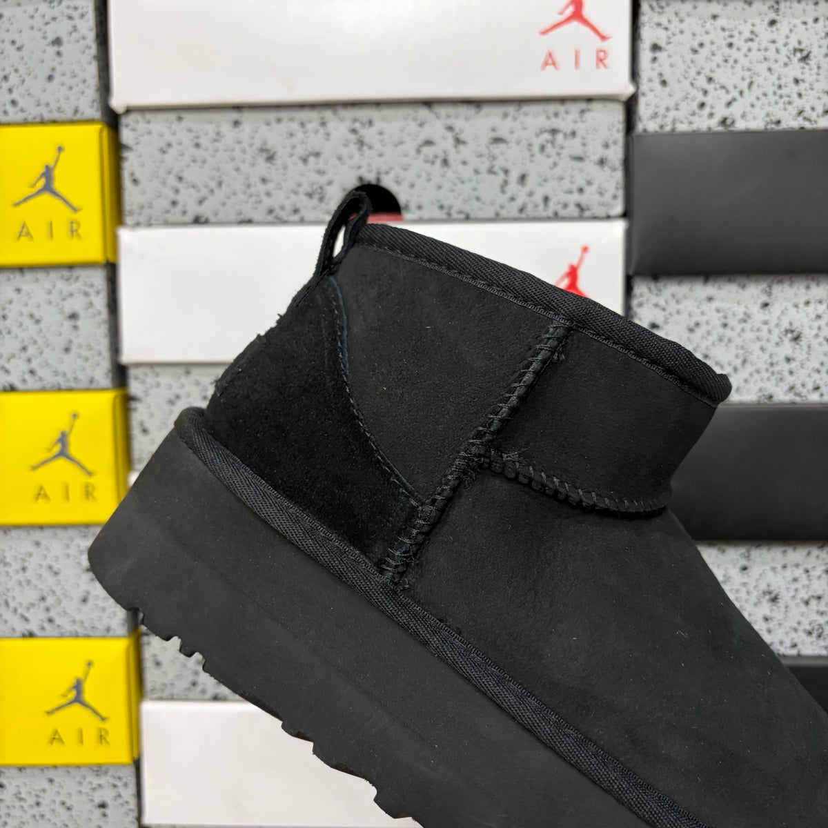 UGG Snow Boots – Black | 3cm Heel | Style #5092 | Sizes 35–40