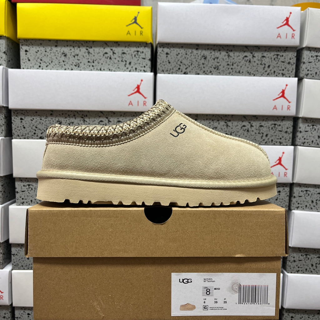UGG Tuts Folk-Inspired Mini Boot – Olive Yellow (Style #5955) | Sizes 35–44