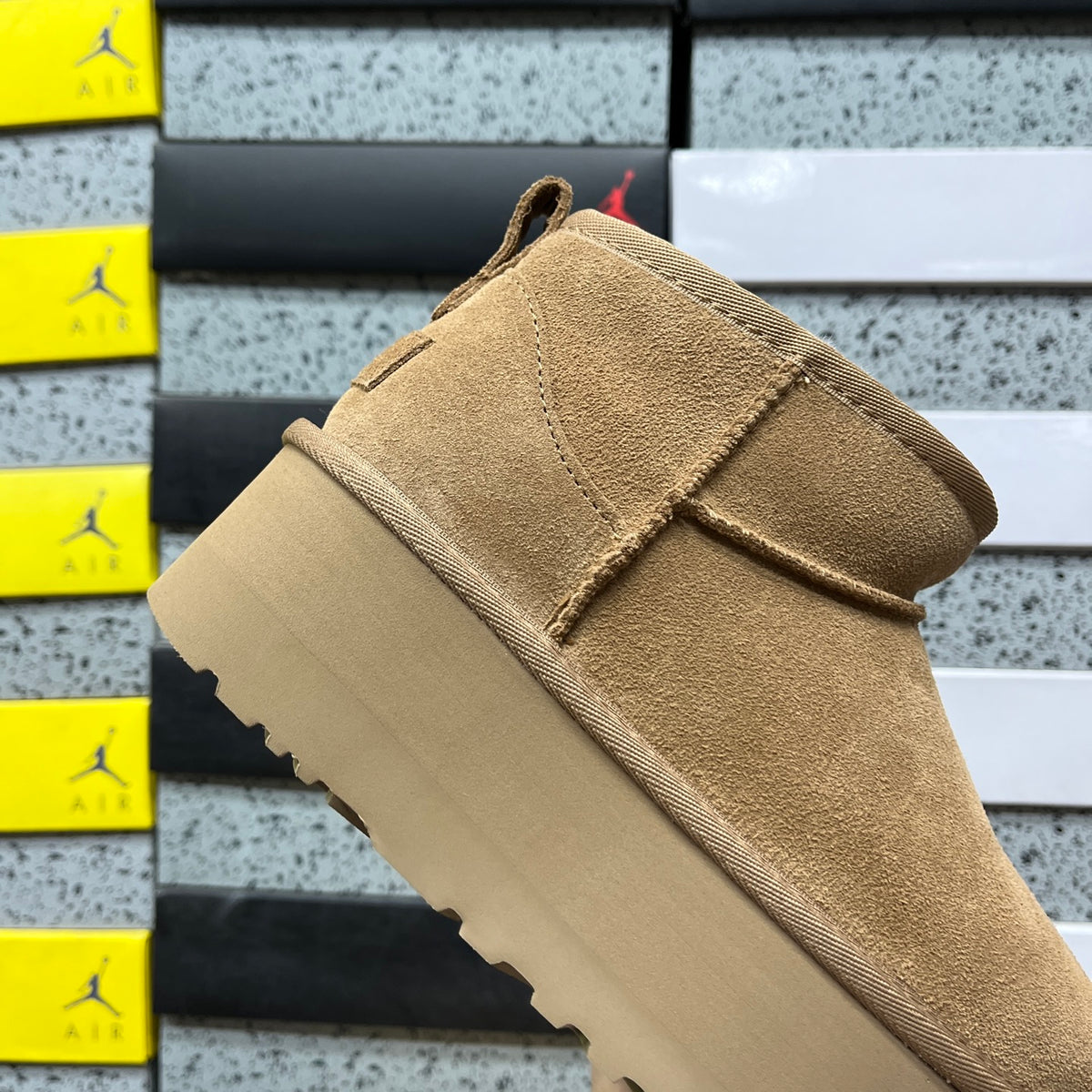 UGG Snow Boots – Chestnut with 5cm Heel (Style #1135092) | Sizes 35–40