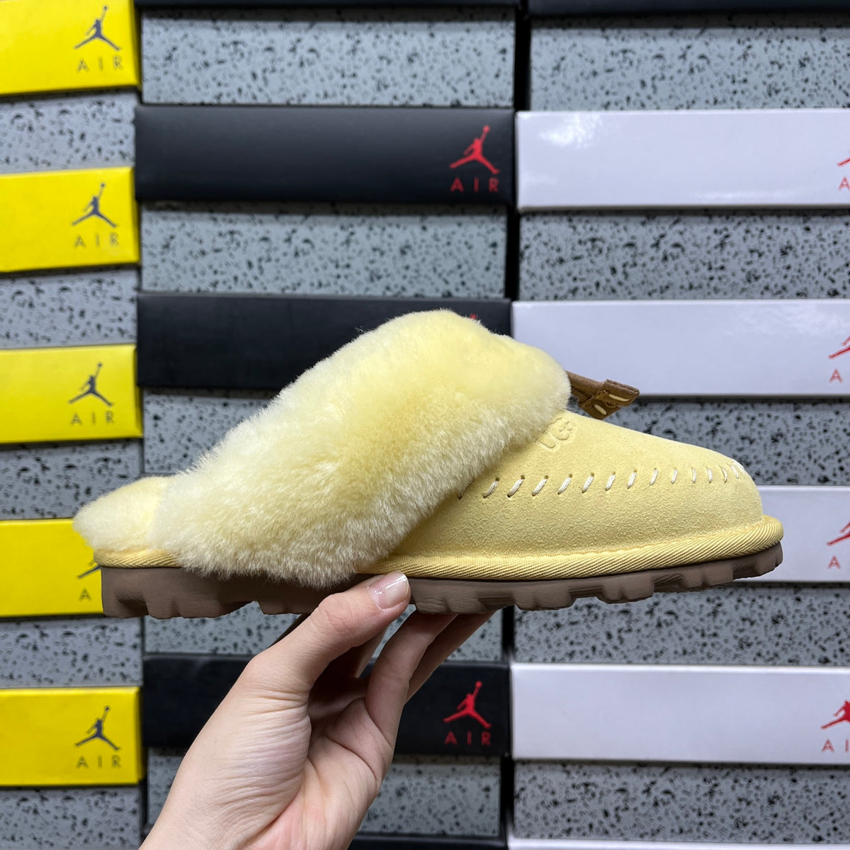 UGG Snow Boots – Soft Yellow (Style #1180370) | Sizes 35–40