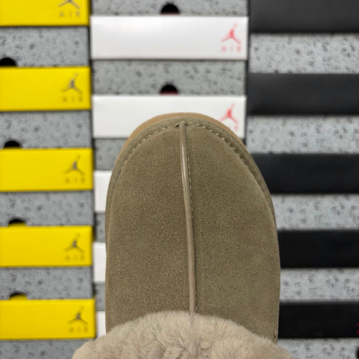 UGG Snow Boots – Antelope Brown Star Slide | 3cm Heel | Style #2550 | Sizes 35–40
