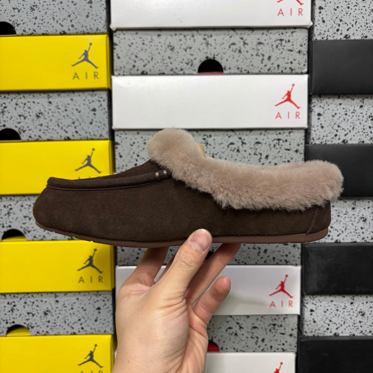 UGG Ansley Moccasin Slipper – Cocoa Pink (Style #W1171391) | Sizes 35–40