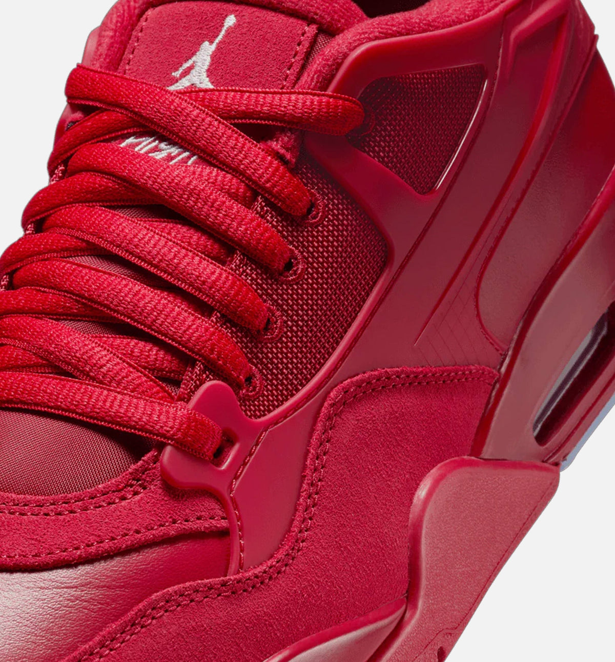 Air Jordan 4 RM Men's Sneakers - Varsity Red Blue Tint Black White
