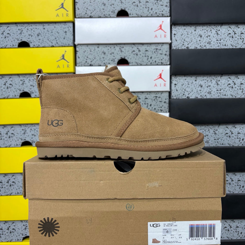 UGG Beckham Lace-Up Ankle Boot – Chestnut (Style #W1094269) | Sizes 35–44