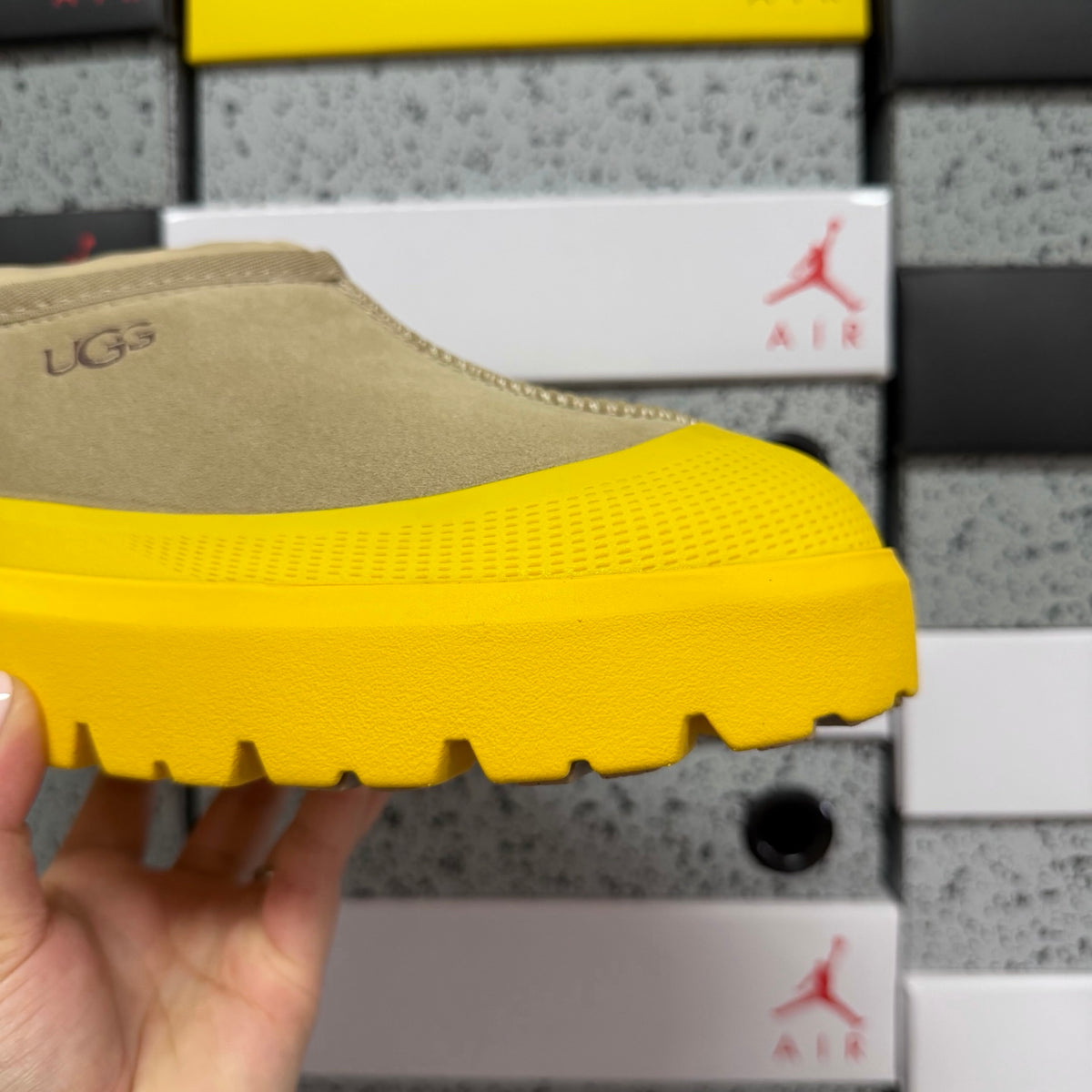 UGG Tasman Slipper – Yellow (Style #4096) | Sizes 39–44