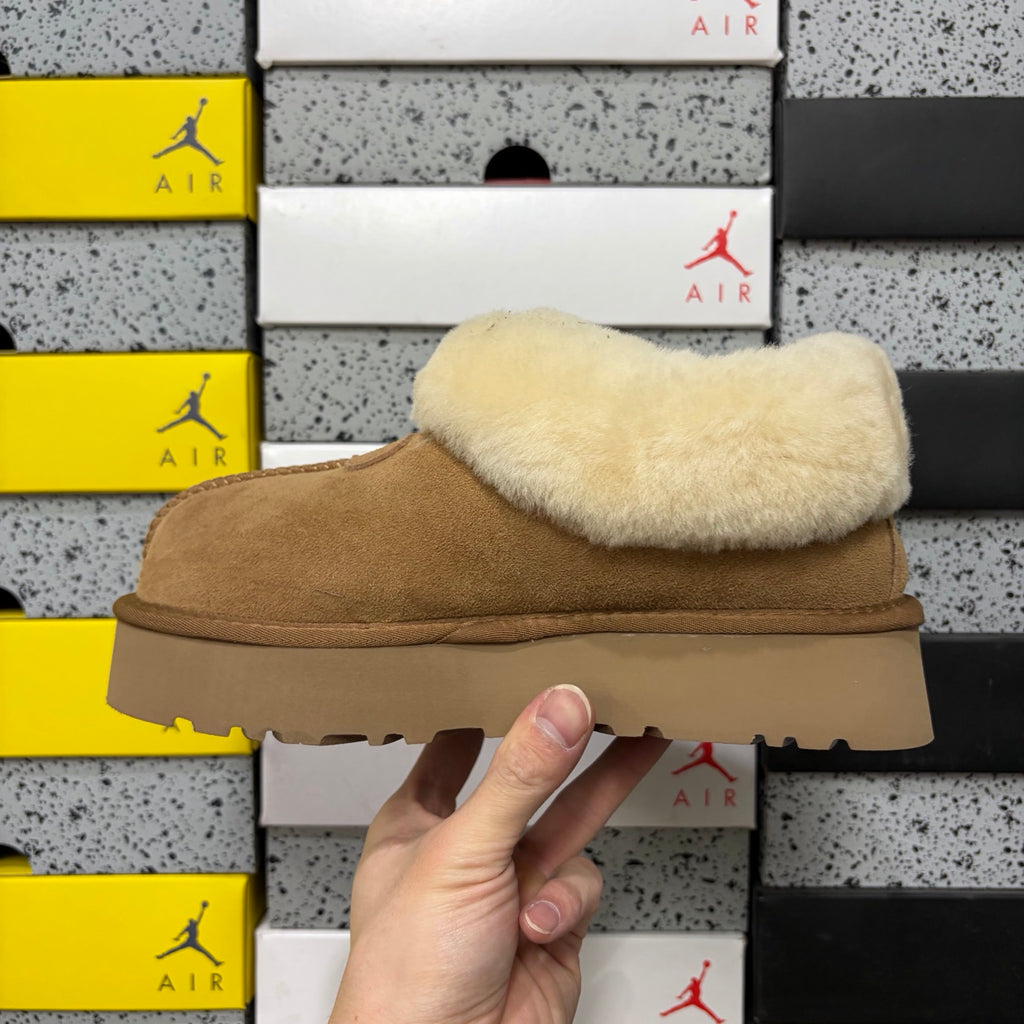 UGG Tazz Platform Slipper – Chestnut (Style #4810-3) | Sizes 35–40