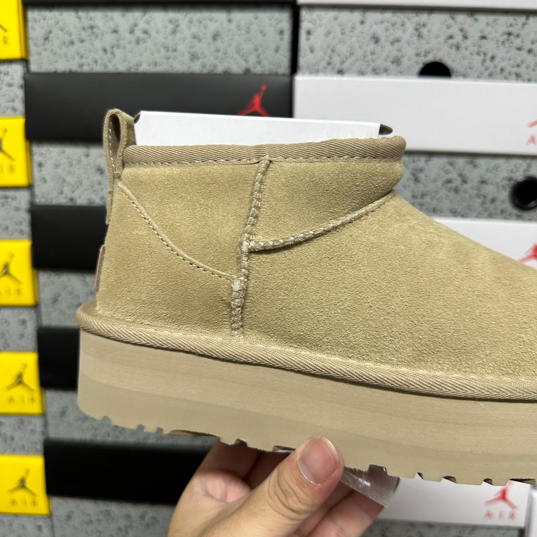UGG Snow Boots – Olive | 3cm Heel | Style #5092 | Sizes 35–40