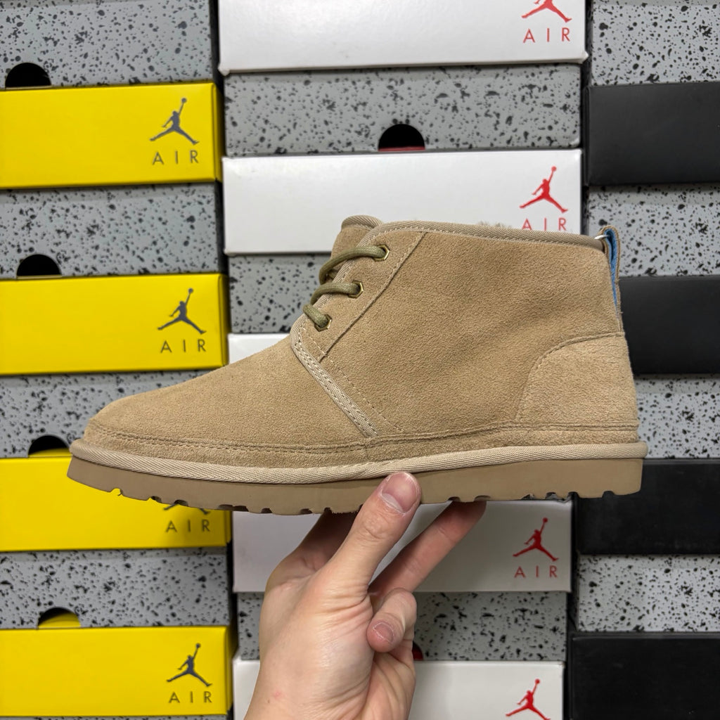 UGG Beckham Lace-Up Ankle Boot – Sand (Style #W1094269) | Sizes 35–44