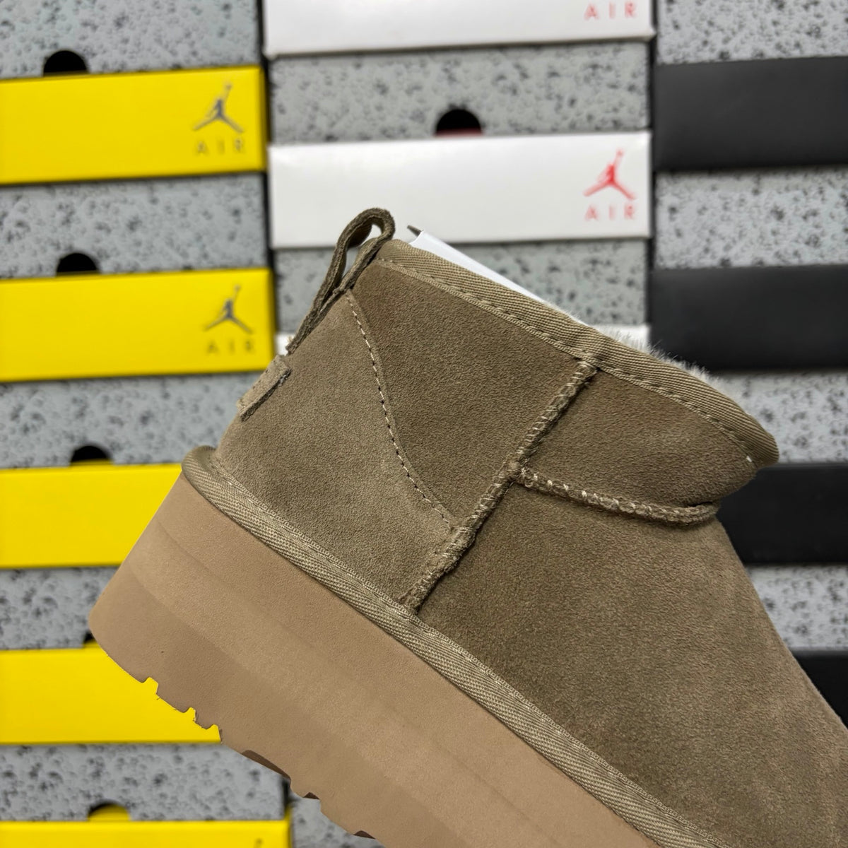 UGG Snow Boots – Antelope Brown | 5cm Heel | Style #5092 | Sizes 35–40